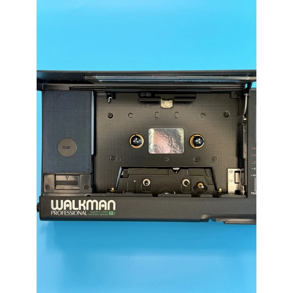 Sony Walkman Professional WM-D6 Cassette Player Black Fair Parts Repair Vintage